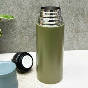 Bình giữ nhiệt YOSHIYAMA (kèm cốc) - góc ảnh 3