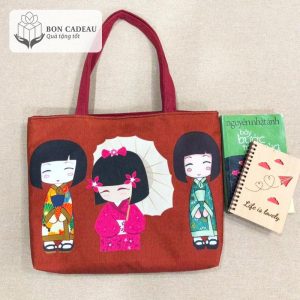 Túi tote handmade (ngang) - góc ảnh 2