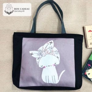 Túi tote handmade (ngang) - góc ảnh 1