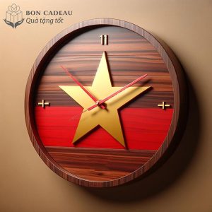 Đồng hồ gỗ WCH003 - góc ảnh 2