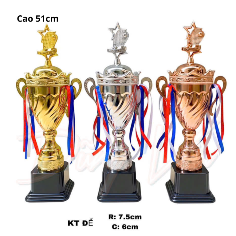 Cúp Thể Thao Kim Loại Cao Cấp - ảnh xem nhanh