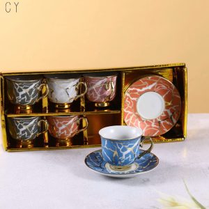 Set 2 Cốc Sứ Kèm Đĩa Và Thìa Hộp Quà In Logo Doanh Nghiệp - góc ảnh 4