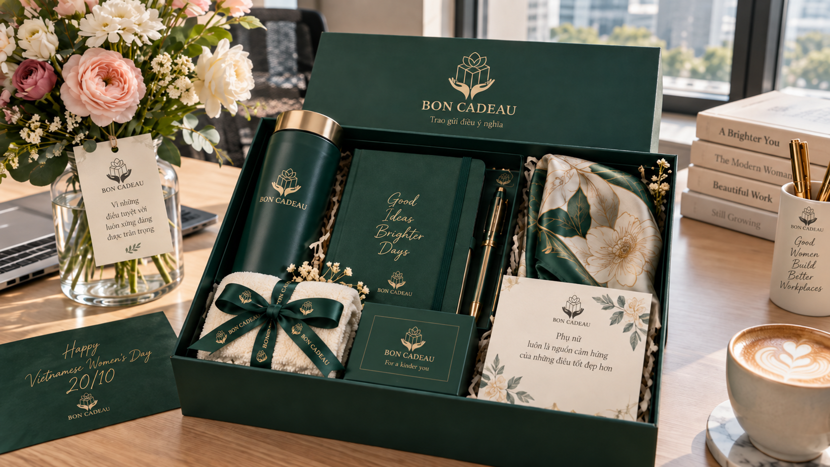 Quà tặng 20/10 cho nhân viên nữ Bon Cadeau