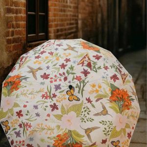 Ô dù cầm tay TEWA Premium Flower Umbrella UPF 50+ - góc ảnh 6