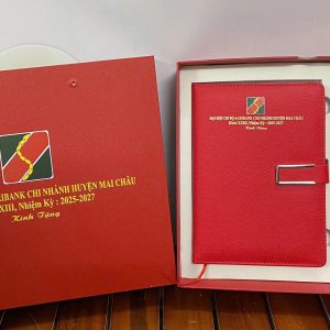 Bộ quà tặng doanh nghiệp sổ bút bình - góc ảnh 6