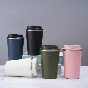 Ly giữ nhiệt 510ml nắp 2 chế độ kèm ống hút và quai xách - góc ảnh 1