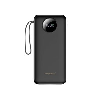 Pin Sạc Dự Phòng PISEN 20000mAh 22.5W Tích Hợp Cáp - góc ảnh 1