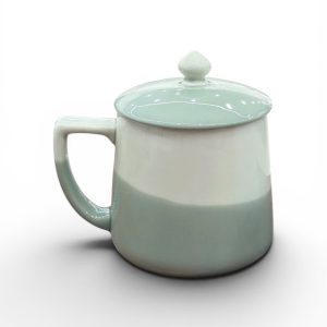 Cốc Sứ Hai Màu Có Nắp – Quà Tặng Doanh Nghiệp Hiện Đại - góc ảnh 1